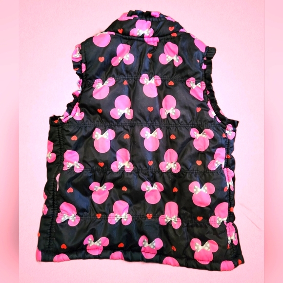 🎀Minnie Mouse Puffer🎀 Vest Size 3T - Picture 2 of 4